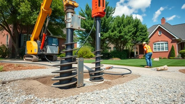 Helical Piers for Foundation Settlement Prevention: A Complete Guide