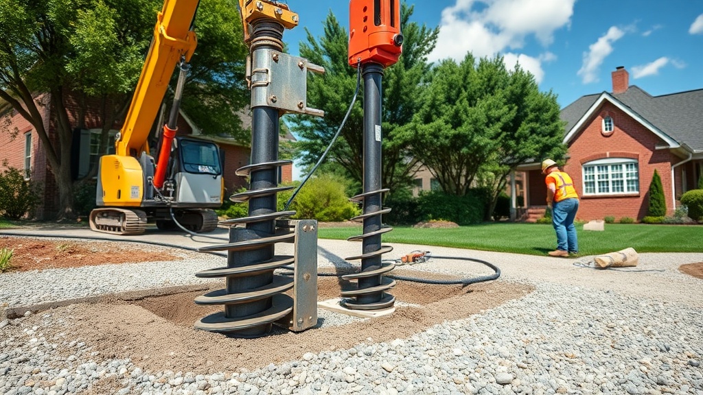 Helical Piers for Foundation Settlement Prevention: A Complete Guide