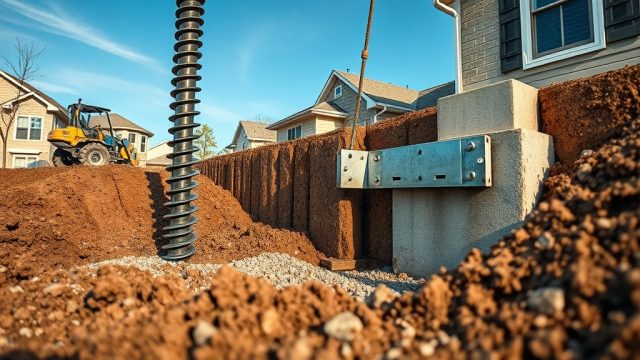 How Deep Should Helical Piers Be Installed? Expert Recommendations