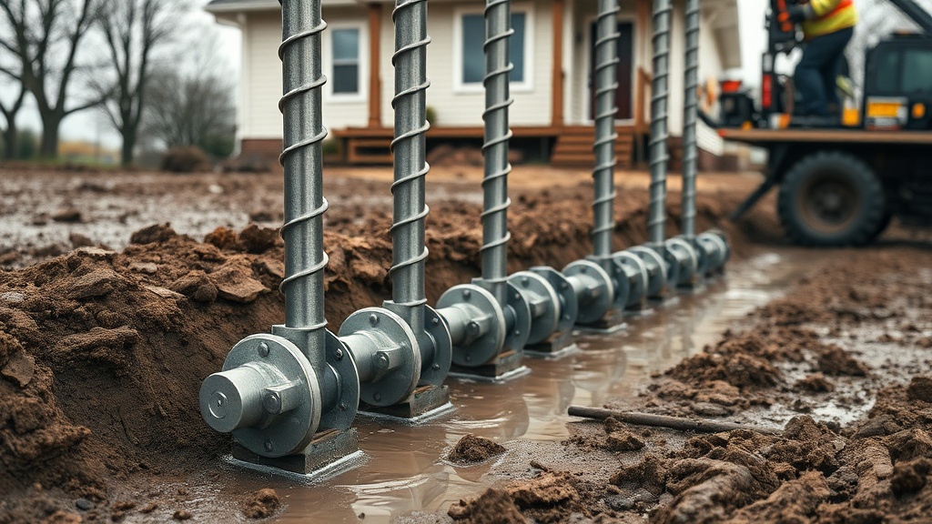 Helical Piers vs Push Piers for Wet Soil Conditions: Which Performs Better?